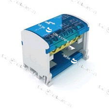 Шина N нулевая в корпусе на DIN-рейку SNK-2-15