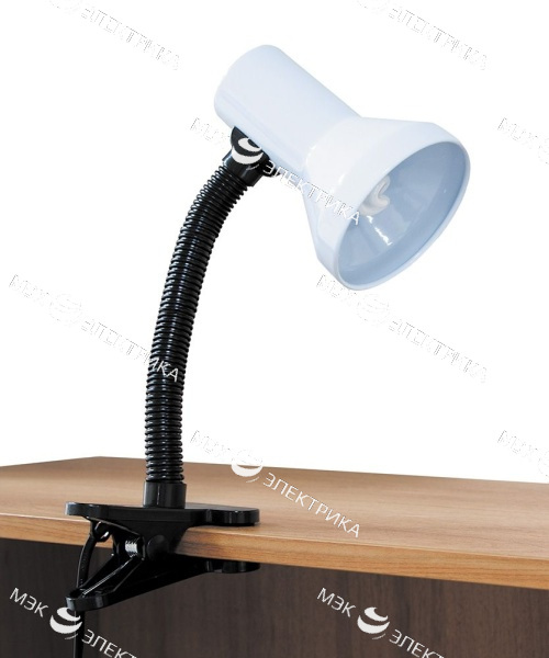 Настольная лампа Feron DE1622 E27, белый 24158