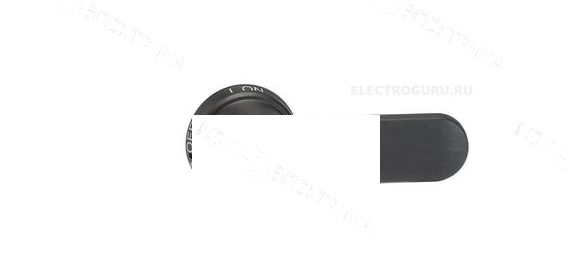 Ручка ABB OHB125J12E011 черная для управления через дверь реверс. рубильниками OT315..800Е