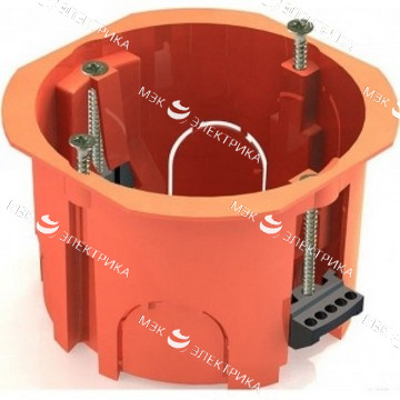 Коробка установочная D65х45 (IP-30) оранжевая для гипсокартона