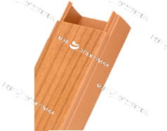 Кабель-канал ПВХ 40x16 (2м) Серия-"Дерево с текстурой орех тёмный" (48 м)