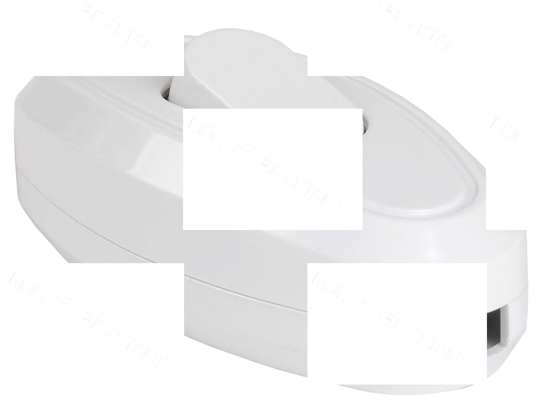 Выключатель бра белый. (М)