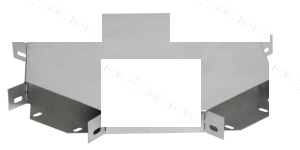 Ответвитель для лотка 100х200мм Х-образ. IEK CLP1X-100-200