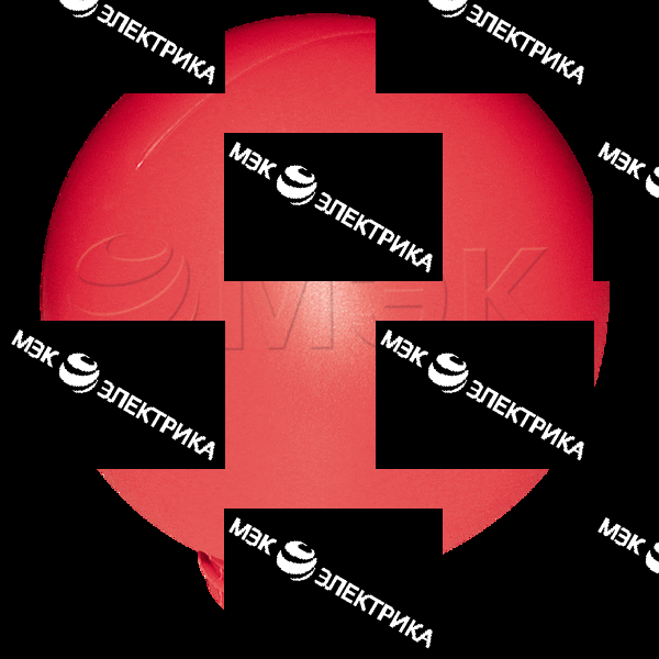 Рассеиватель РПА 85-003 (шар-пластик) красный d-250mm