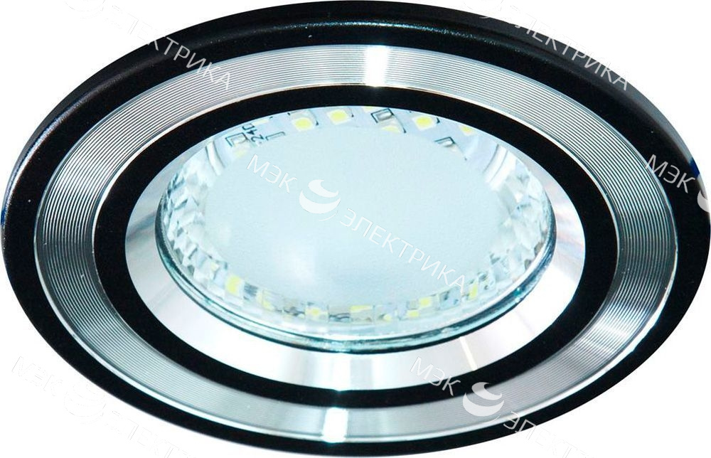 Светильник встраиваемый со светодиодами DL4747 3,5W/4000К/черный Feron