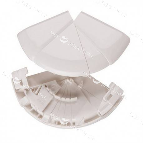 Угол для кабель-канала внешний изменяемый 60-120град. для DLP 105х50 бел. Leg 010619