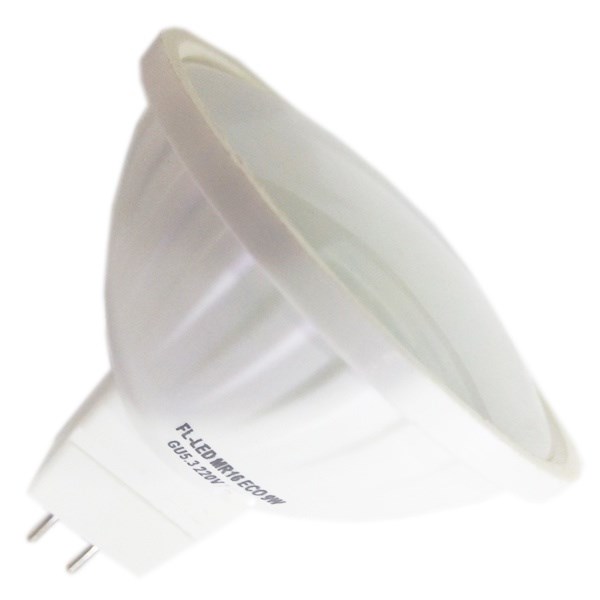 FL-LED MR16 9W 220V GU5.3 4200K 53xd50 600lm - лампа (S487)