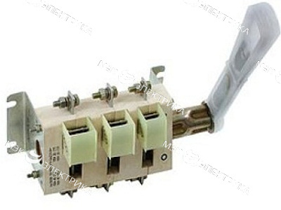 Рубильник ВР32-37 А70220 (400А) несъемный левый