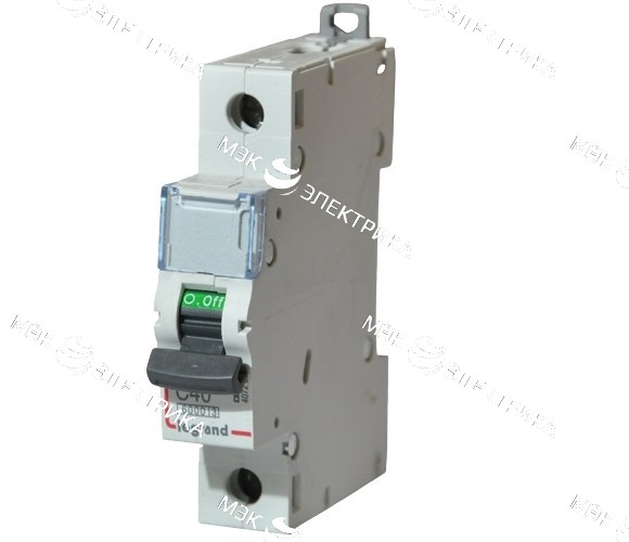 Выключатель автоматический модульный 1п C 40А 6кА DX3-E 6000 1мод. 230/400В Leg 407267