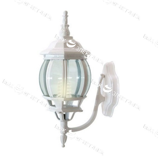 Светильник садово-парковый 100W 230V E27 белый, 8101 "Классика" Feron