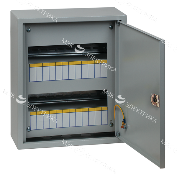 Щит ЩРН-24 (з) пласт. замок EKF mb21-24n