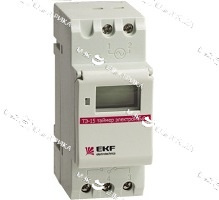 Таймер электронный недельный ТЭ-15 на DIN-рейку EKF