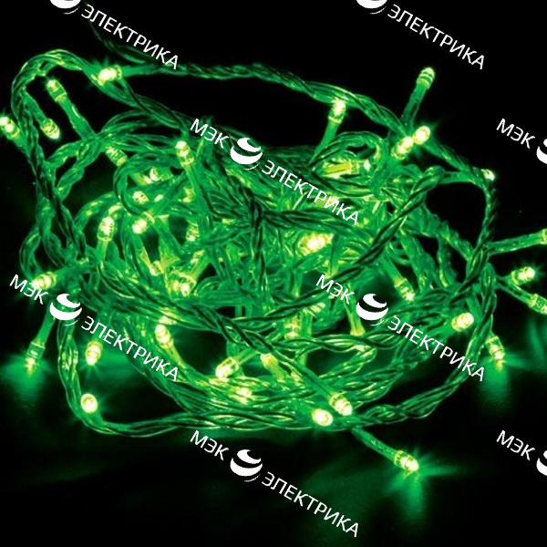 Гирлянда линейная зеленая 2м, CL02