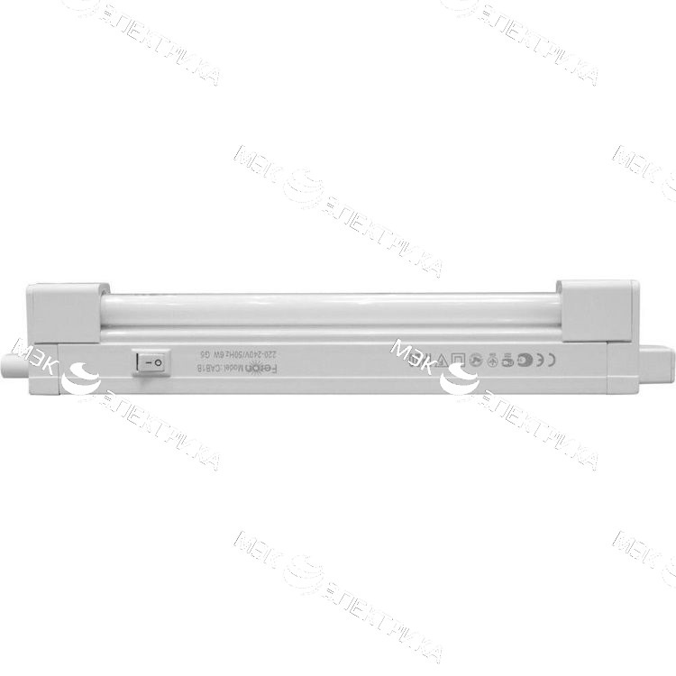 Светильник люминесцентный 20W/230V/T4 с лампой, с сетевым и соединительным шнурами, бел, САВ2BFeron