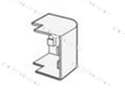 Угол внешний к кабель-каналу 60х40 Т