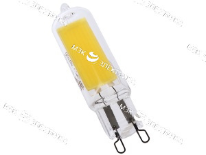 Лампа светодиодная G9 AC220-240V 4.5W 4100K Gauss LED Glass 1/10/200