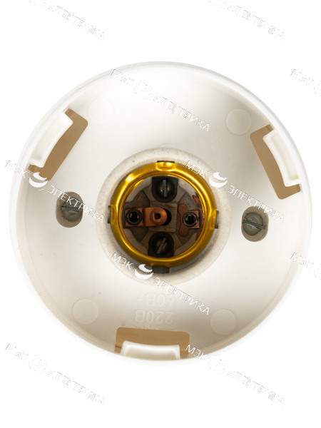 Арм-ра НТУ 64-60 (НБП) прямой белый с креплением на опору диаметр 40мм без рассеивателя