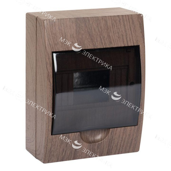 Щит ЩРН-П-6 IP41 темное дерево PROxima EKF pb40-n-6-dark