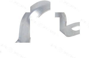 Скоба крепежная двухлапковая d16-17мм метал. IEK CMAT11-16-100