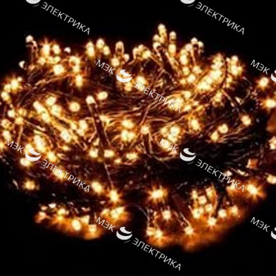 Гирлянда 24V 600 LED 3300K, 21W, с 48W-драйвер , IP 65, шнур 5м 0.2мм, CL08