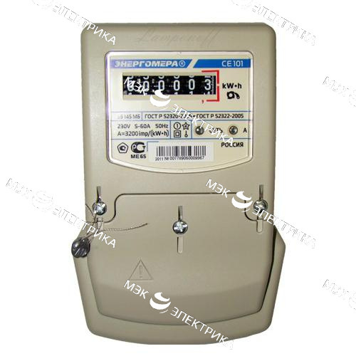 Счетч. 1-ф. 1тариф. ЦЭ-6807 5-60А(ЭМ)