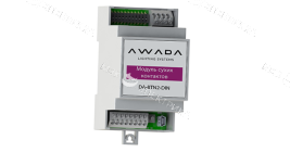 Реле 4-канальное с управлением по протоколу DALI