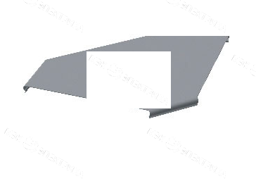 Крышка угла плоского НВ КУП 90' 100 (0,55)