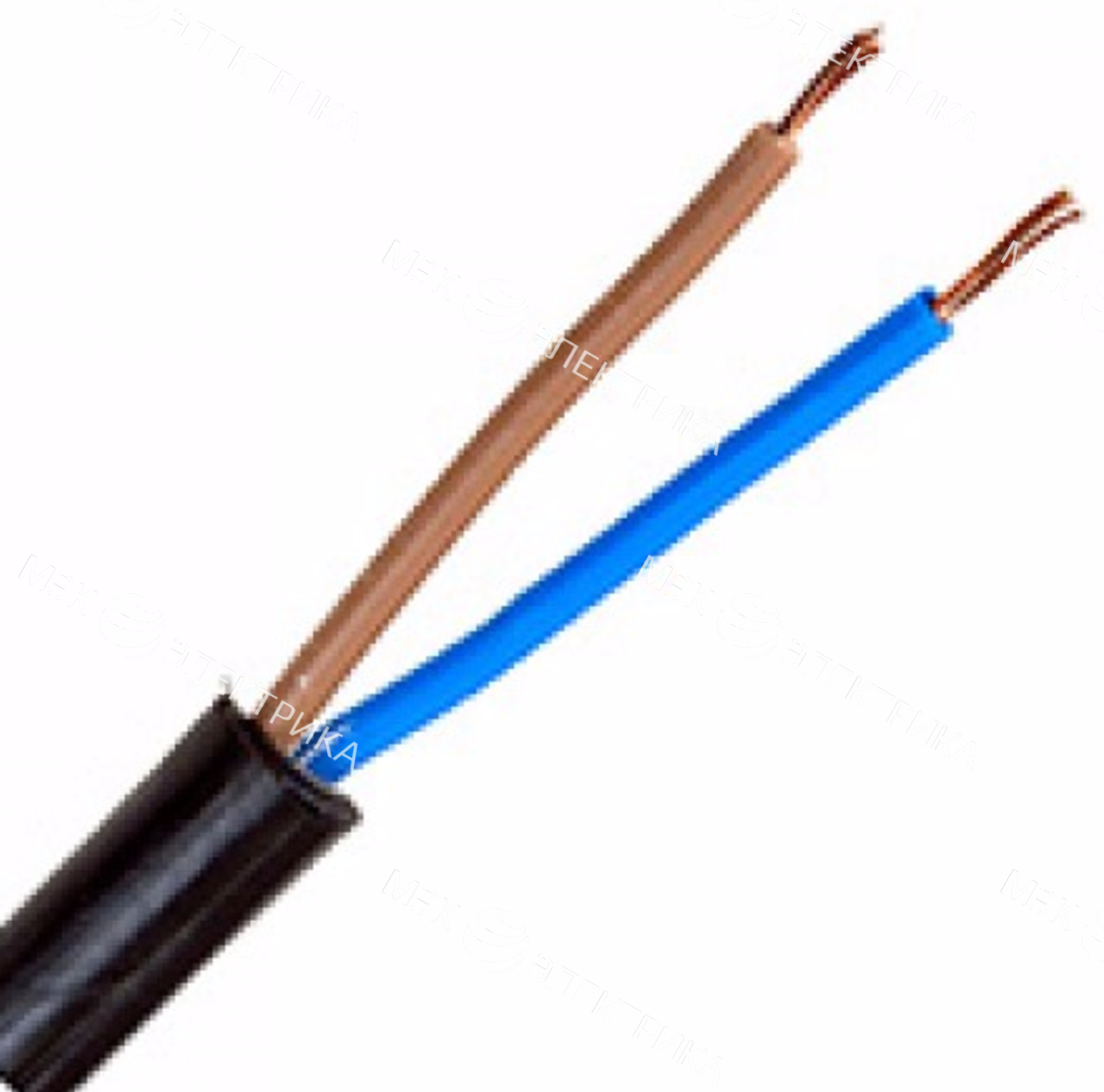 ПВС 2х0,75 черный