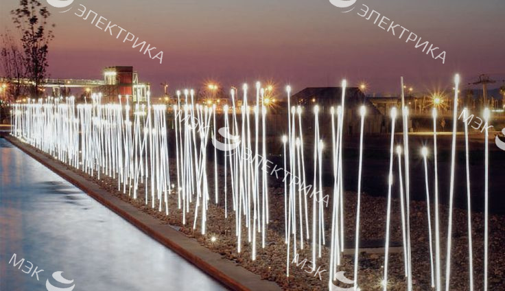 Декоративный светильник iGuzzini Typha Bollard Steel ADT2.713 (1500mm)