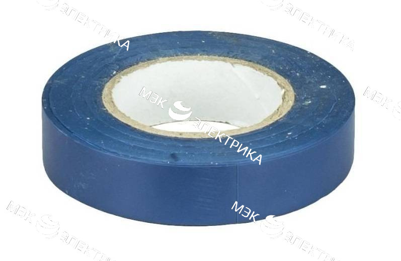 Изолента ПВХ 19мм 20м синяя 