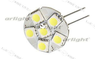 Лампа светодиодная G4-12V-1.5W-6000К 102Лм белый Arlight (таблетка)