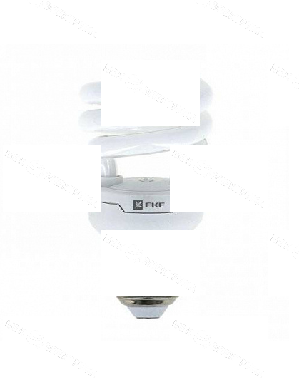 Лампа энергосберегающая E27 20W 4000K HS8-полуспираль 8000h EKF Simple