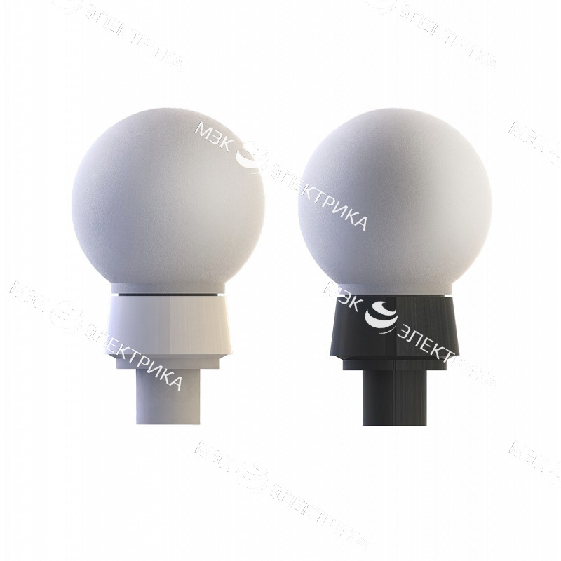 Арм-ра НТУ 64-60 (НБП) прямой белый с креплением на опору диаметр 40мм без рассеивателя