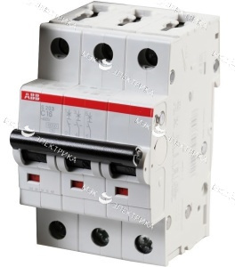 Автомат АВВ -3-ф 16А С (S233) PROS233R C16