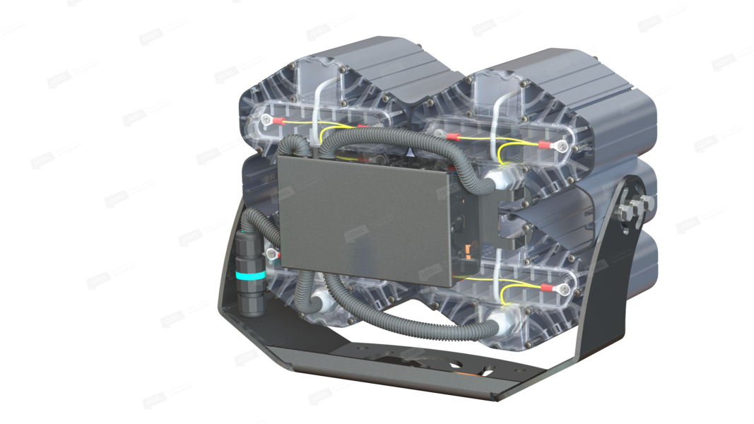 Светильник L-lego II 250 banner/225/Г30/5.0K/01/L100/IKIX-66/220AC IP66 поворотное крепление LEDEL L