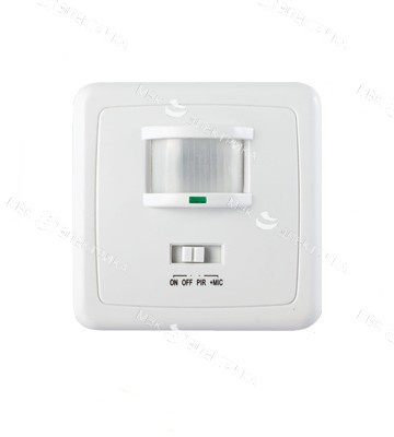 Датчик движения инфракрасный ДД-035-W 500Вт 140 гр.12м IP20 белый ASD