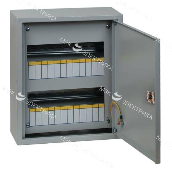 Щит ЩРН-24 (з) пласт. замок EKF mb21-24n