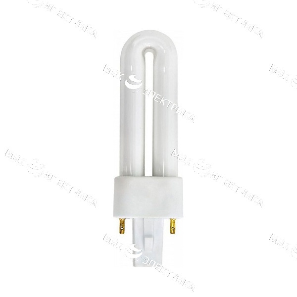Лампа люминесцентная двухцокольная Feron EST1 1U T4 2Р G23 9W 4000K