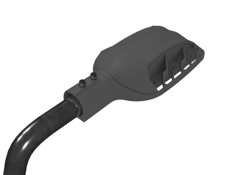 Светильник Street 9M/35/Ш27/5.0K/(L4)/KM/SKX-01/220AC IP66 RAL 7035 консольное крепление LEDEL S9M00