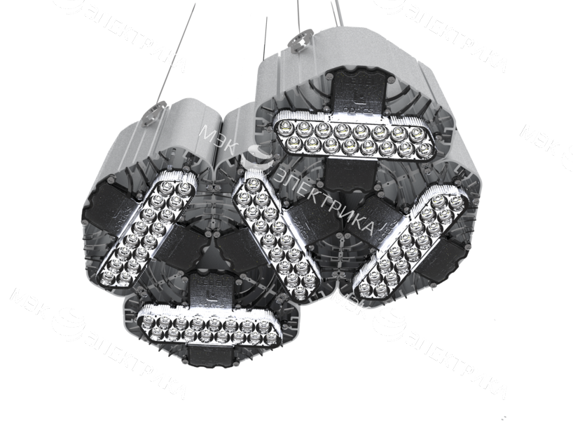 Светильник L-lego II 165/135/Г60/5.0K/L100/01/IKIX-33/220AC IP66 подвесное крепление LEDEL LII072