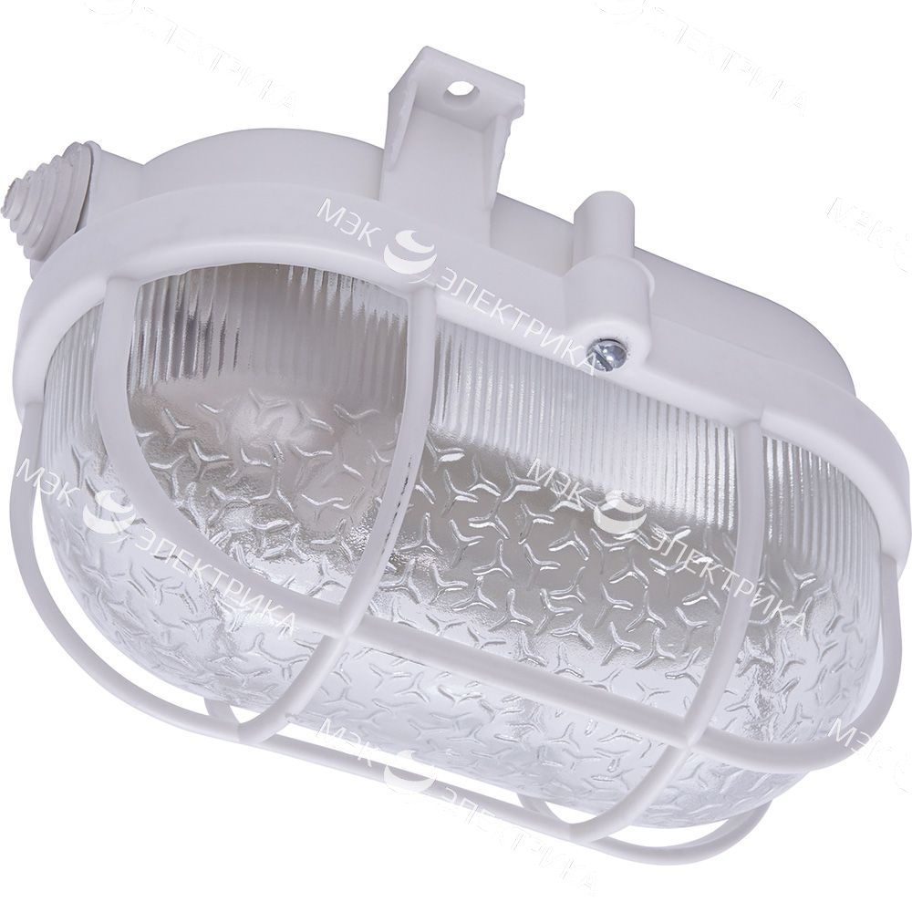 Светильник накладной с решеткой IP54 , 220V 60Вт Е27, НБП 01-60-002