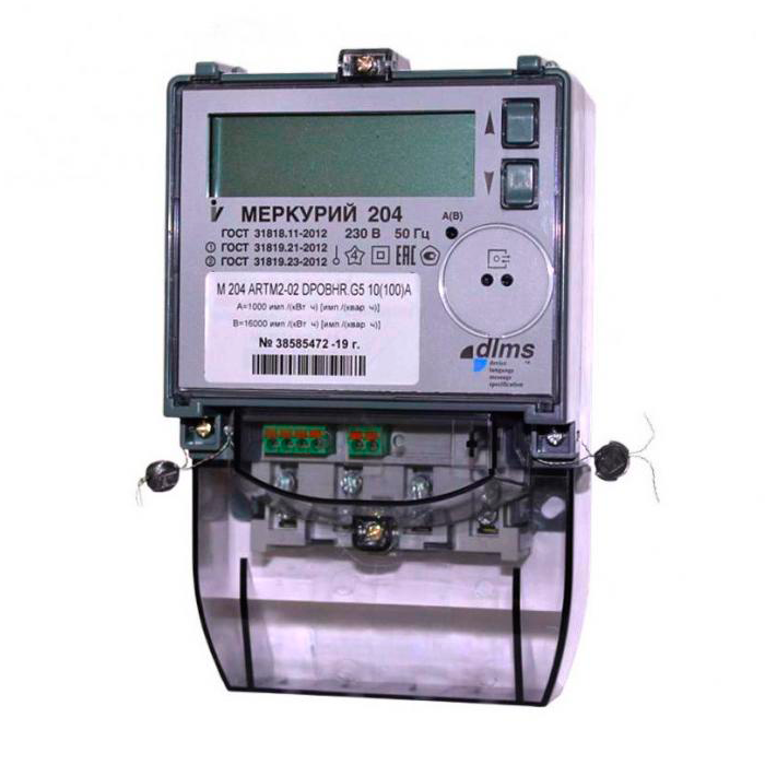 Электросчетчик Меркурий 204 ARTM-02 POBR.G