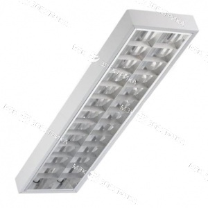 ЛПО-236 2х36 Вт (наклад.) (аналог ЛПО-71)