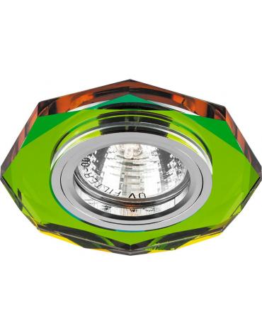 Светильник встраиваемый Feron 8020-2 потолочный MR16 G5.3 мультиколор