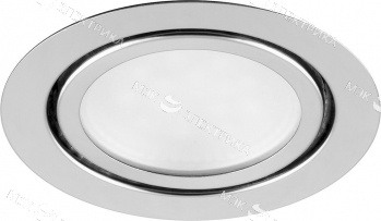 Светильник встраиваемый светодиодный 3W, 150 Lm, 4000К, хром, LN7