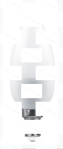 Лампа светодиодная E14- 9W-4000К SBC3709 свеча SAFFIT