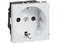 Розетка 2К+З с/з 1-местная Legrand Mosaic