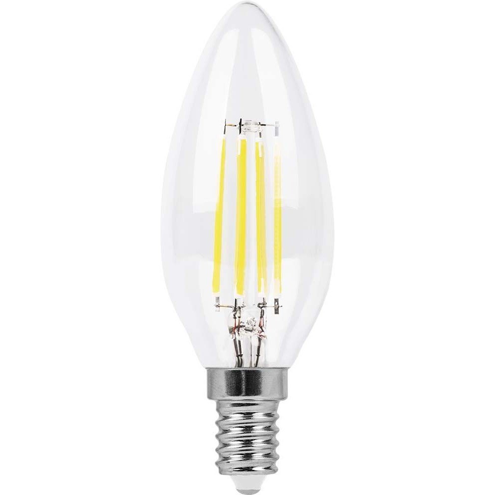 FL-LED Filament C35 5W Dim E14 2700К 220V 550Лм 35*100мм FOTON_LIGHTING - лампа свеча диммируемая