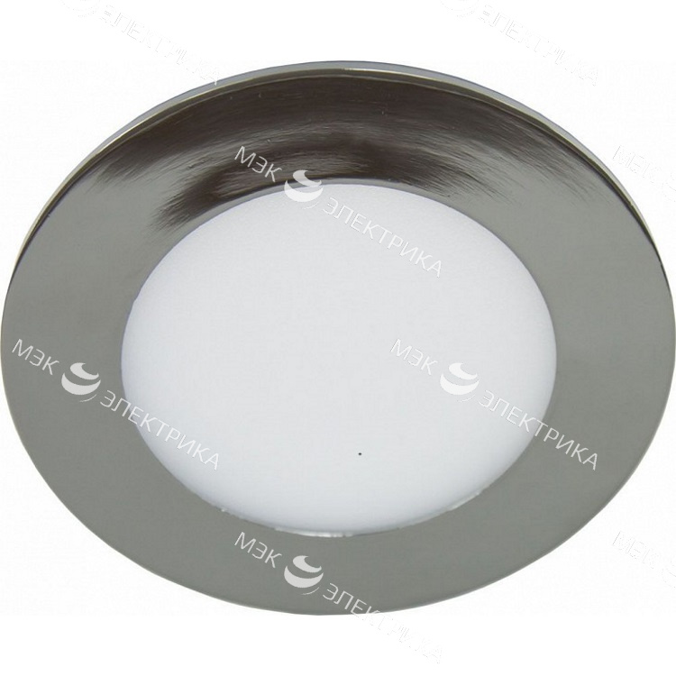 Светильник встраиваемый светодиодный 3W, 150 Lm, 4000К, хром, LN7