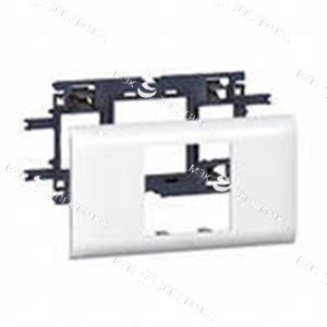 Суппорт 2мод. Mosaic для кабель-канала DLP с крышкой 85мм Leg 010992